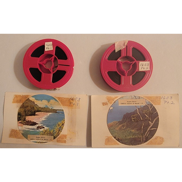 Super 8 MM Colorama Island of Kauai Hawaii-Two Parts - Picture 1 of 5